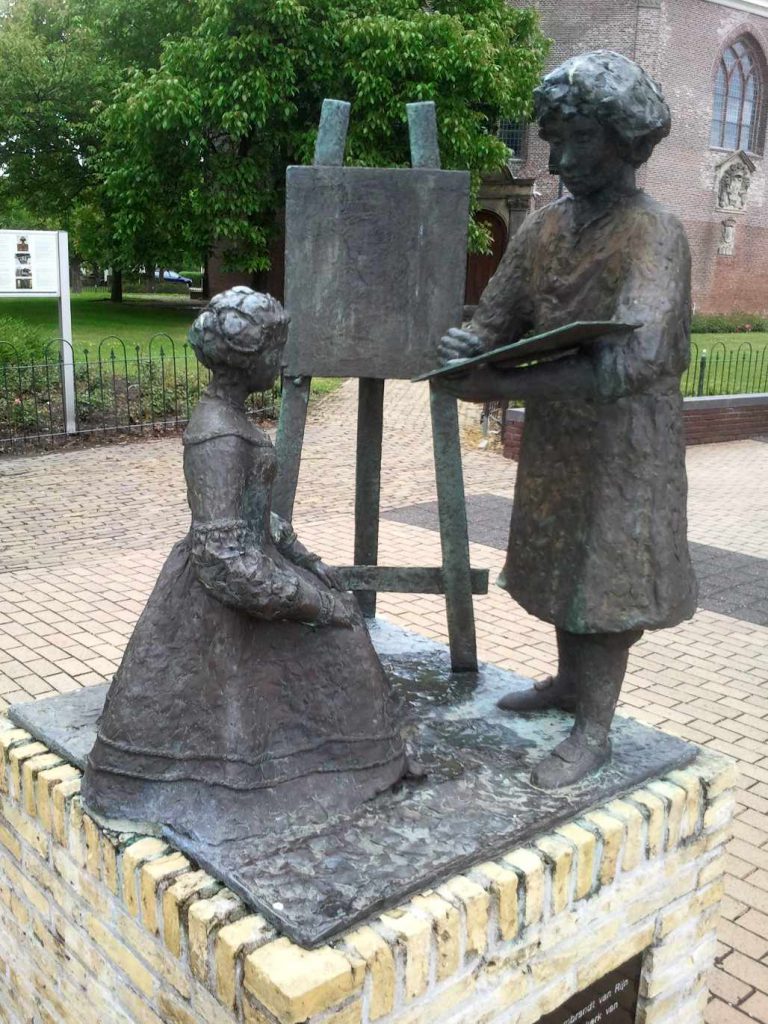 Rembrandt en Saskia